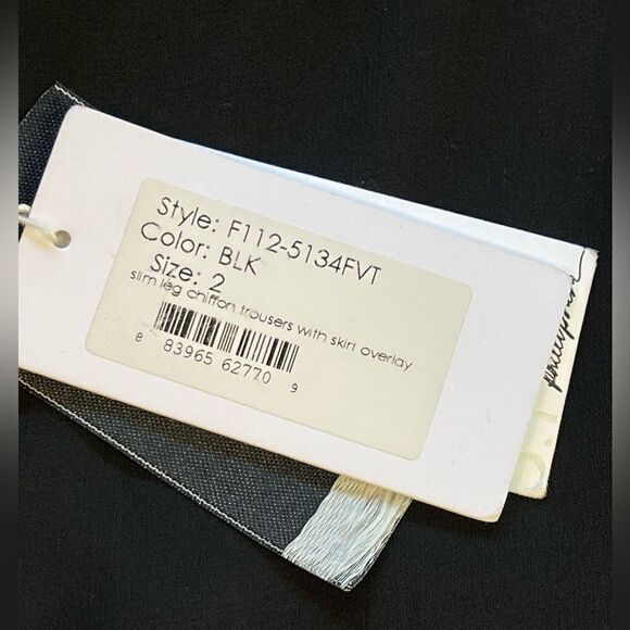 3.1 Phillip Lim Slim Leg Chiffon Trousers NWT. 2 - Picture 8 of 9